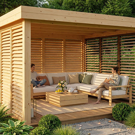 Gazebos shutters Prestige Ostaszewska